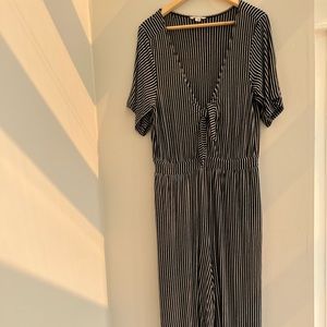 American Eagle Flared Jumpsuit